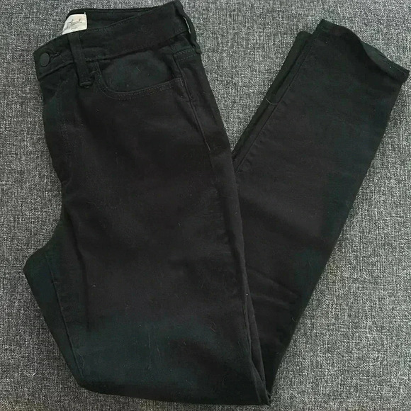 Never worn size 6 high rise skinny black Universal Thread jeans - Picture 1 of 4